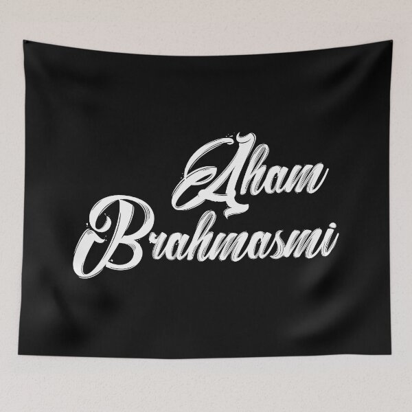 Item preview, Aham Brahmasmi (white) designed and sold by didijuca.