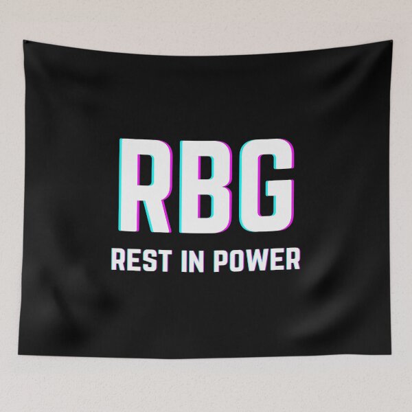 Item preview, RBG REST IN POWER designed and sold by doubledoink.