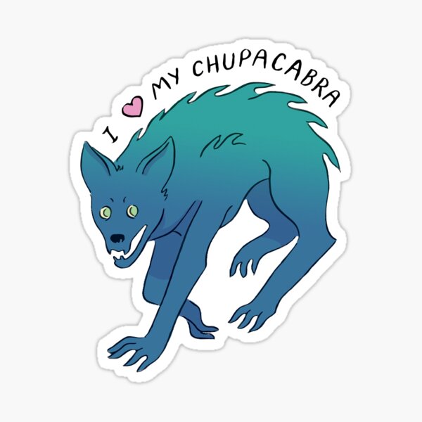 Item preview, I heart my chupacabra designed and sold by Audrey Avril.