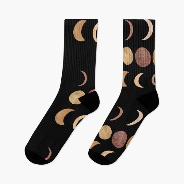 Item preview, Burnt Orange and Red Neutral Palette - Lunar Moon Phases - Print Pattern - Starry Night Sky - Minimalistic Simple - Art Illustration designed and sold by seaniekai.