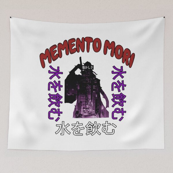 Item preview, Samurai Vaporwave Aesthetic - Memento Mori designed and sold by RareAesthetic.