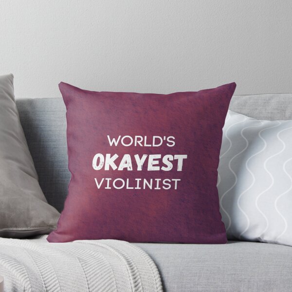 Item preview, World's Okayest Violinist designed and sold by sherwinc.