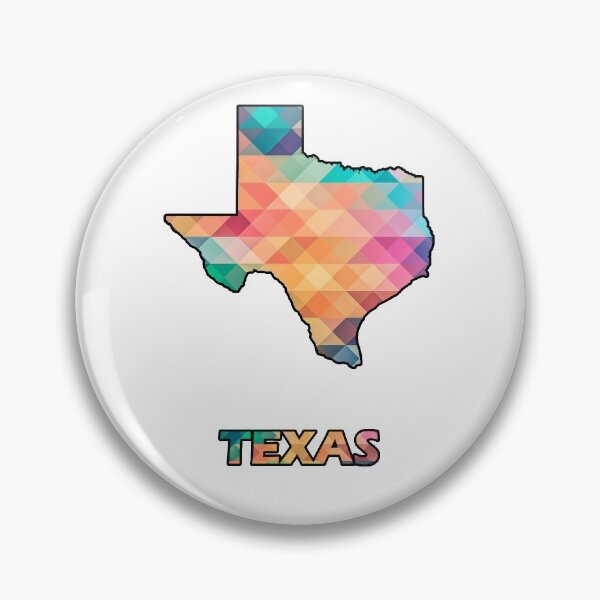 Item preview, Texas Colorful Abstract T-Shirt designed and sold by TeeStoreMeStore.