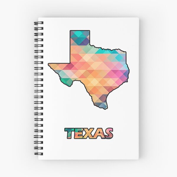 Item preview, Texas Colorful Abstract T-Shirt designed and sold by TeeStoreMeStore.