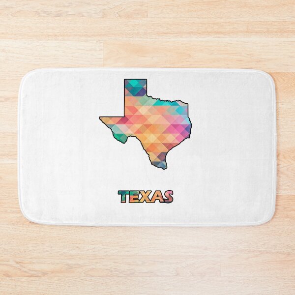 Item preview, Texas Colorful Abstract T-Shirt designed and sold by TeeStoreMeStore.
