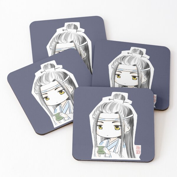 Item preview, Lan Zhan with Tea Cup designed and sold by GuqinAndTea.