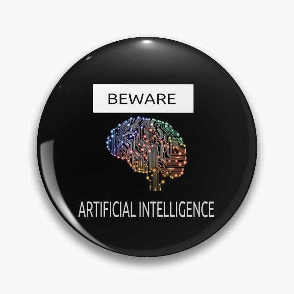 Item preview, Beware, Artificial Intelligence designed and sold by Peace Cyebukayire.