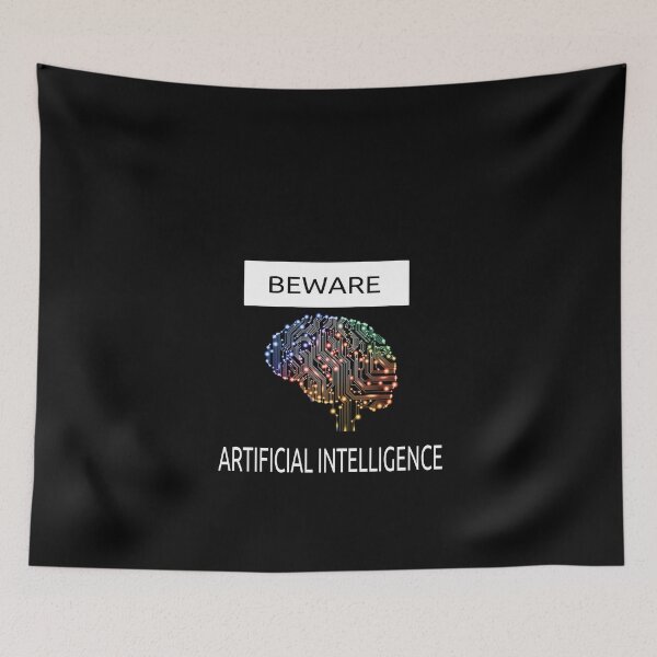 Item preview, Beware, Artificial Intelligence designed and sold by Peace Cyebukayire.