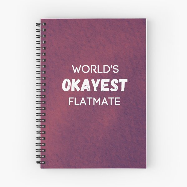 Item preview, World's Okayest Flatmate designed and sold by sherwinc.