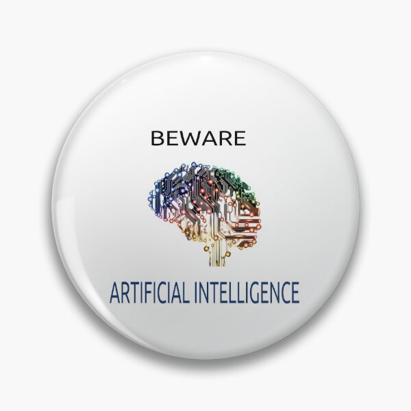 Item preview, Beware, Artificial Intelligence designed and sold by Peace Cyebukayire.