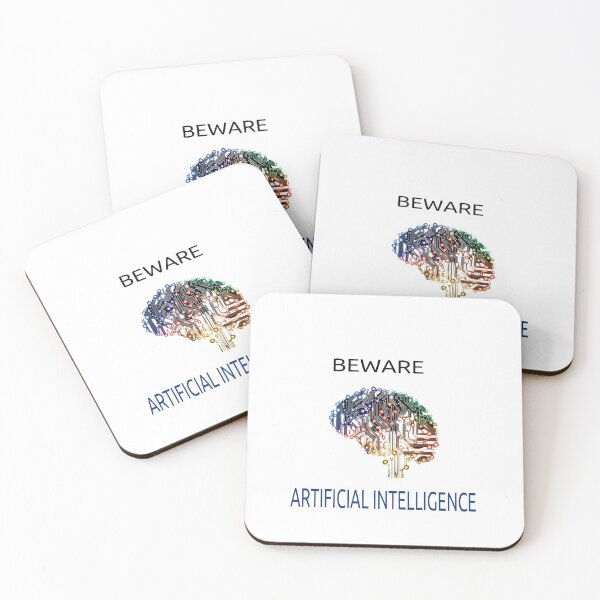 Item preview, Beware, Artificial Intelligence designed and sold by Peace Cyebukayire.