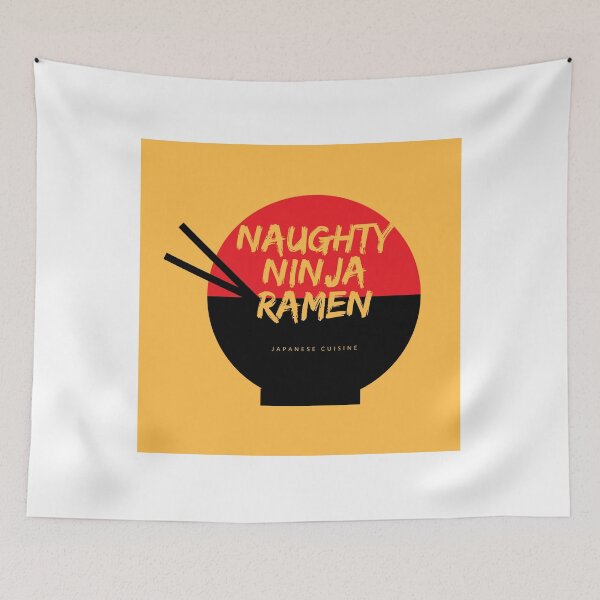 Item preview, Naughty ninja ramen Japanese cuisine designed and sold by Lisa Lucero.