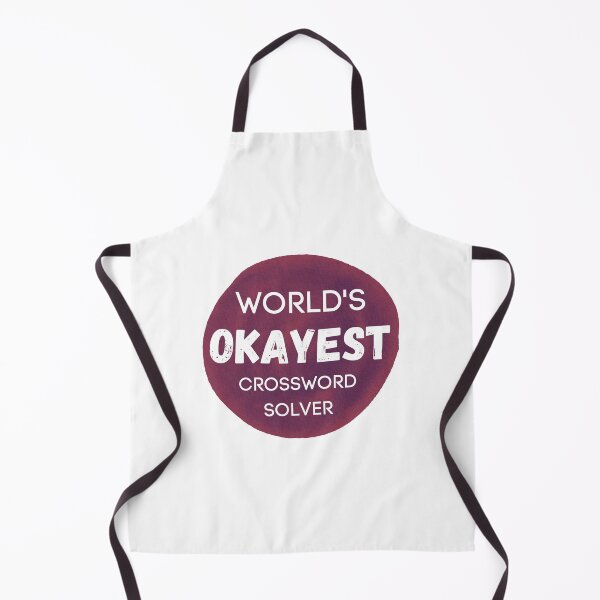 Item preview, World's Okayest Crossword Solver designed and sold by sherwinc.