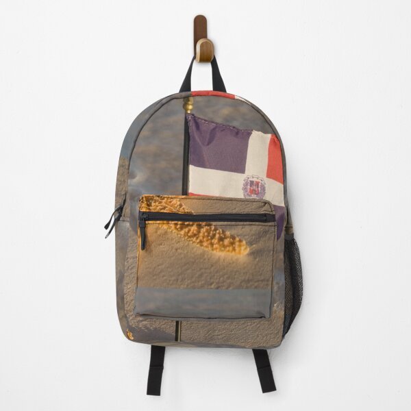 Item preview, Tricolor flag of Dominican Republic designed and sold by Quisqueyanoshop.
