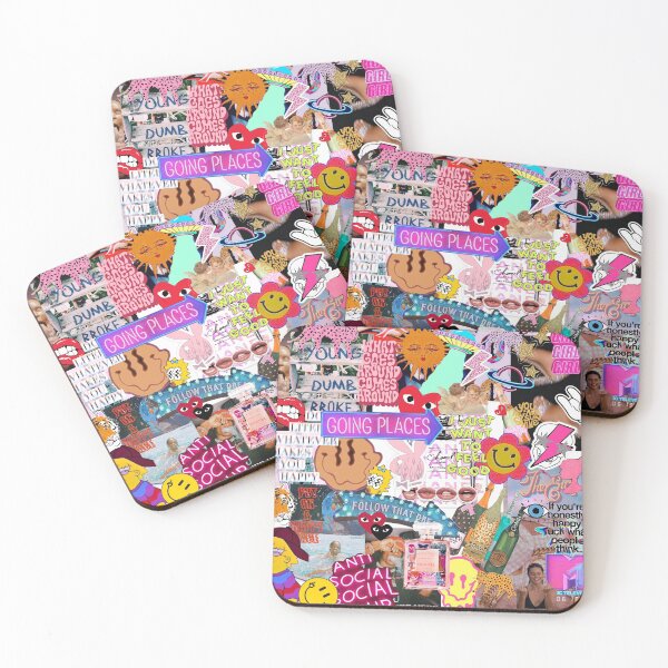 Item preview, Do literally whatever makes you happy collage designed and sold by SOcreateCo.