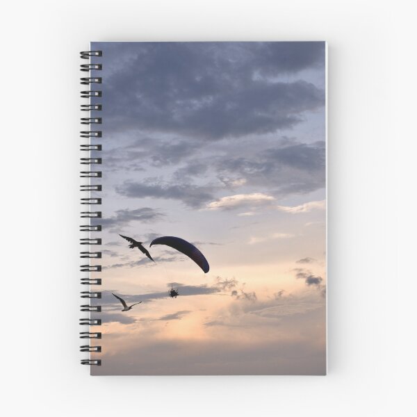 Item preview, Paramotor in a Peach Sky designed and sold by Camille Adkison.
