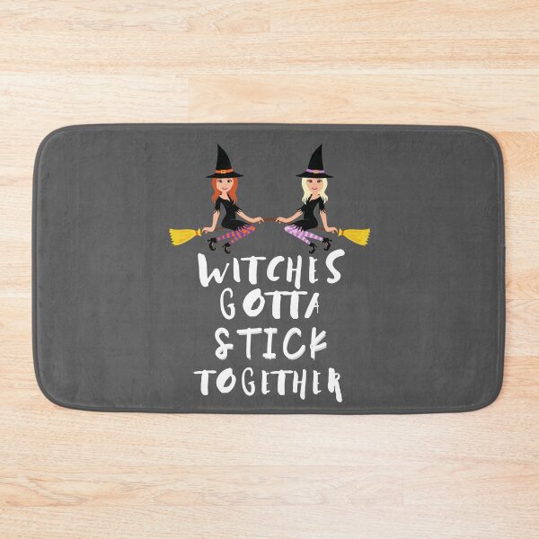 Item preview, Witches gotta stick together- Halloween gift and treat!! designed and sold by AmazingEcraft.
