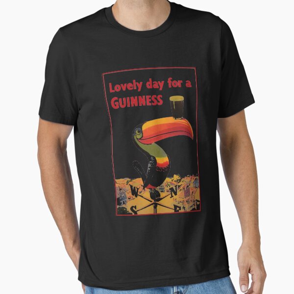 Vista previa del artículo con la obra «Hermoso día para una carta Guinness», diseñado y vendido por AwTeeDesigns.
