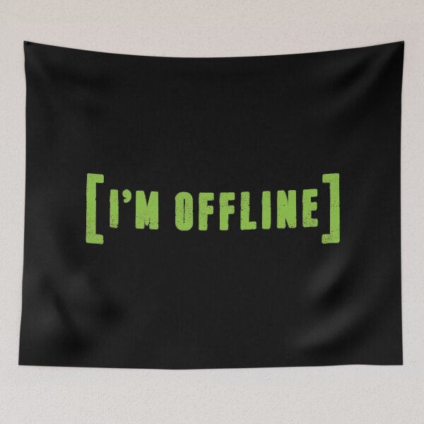 Item preview, Introvert Online Gamer - I'm Offline designed and sold by Creatively Torn.