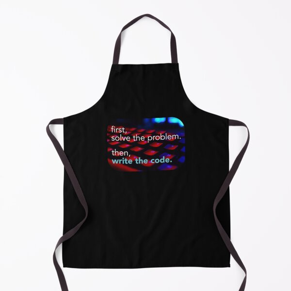 Item preview, First solve the problem then write the code. Coding meme designed and sold by Robloz.