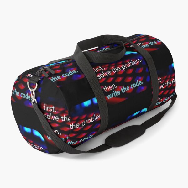 Item preview, First solve the problem then write the code. Coding meme designed and sold by Robloz.