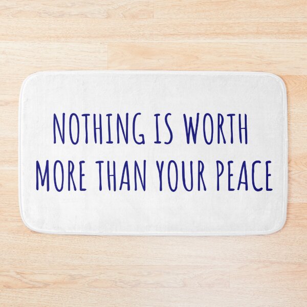 Item preview, Your peace in blue text designed and sold by Luccianos.