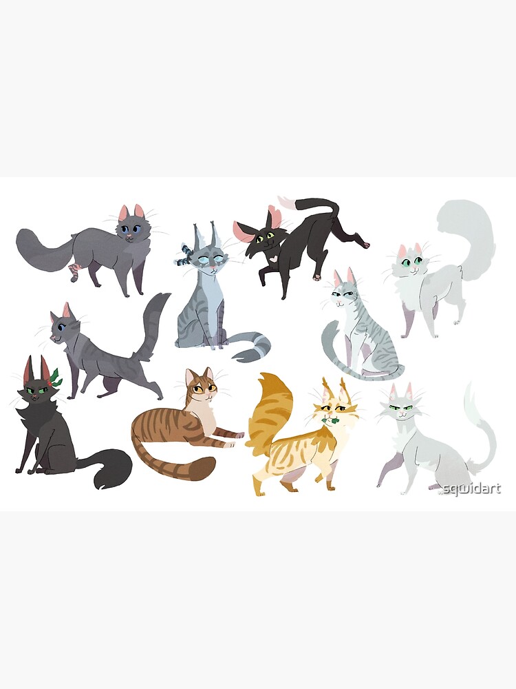 DEVILS Print Aesthetic Cats Illustration Warriorcats 