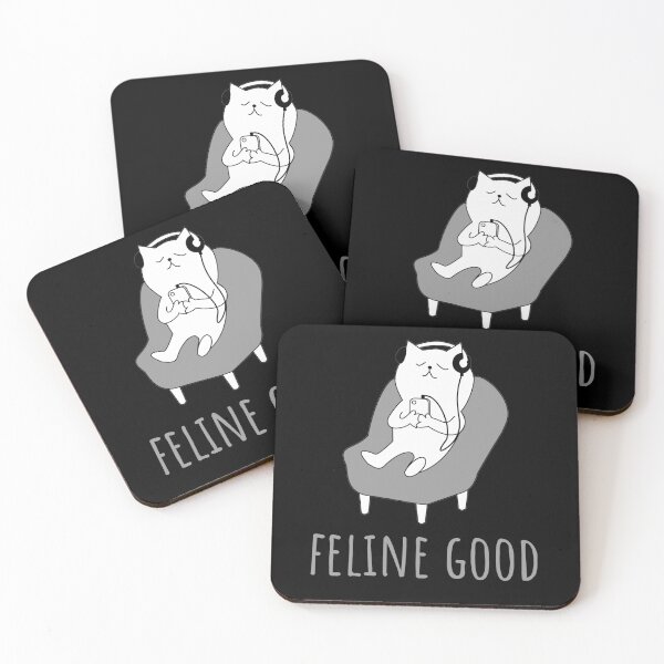 Item preview, Feline good  designed and sold by printsbynic.