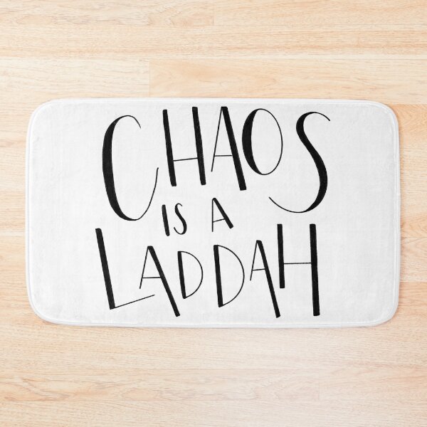Item preview, Chaos Is A Laddah - Black & White Logo designed and sold by jekel1hr.