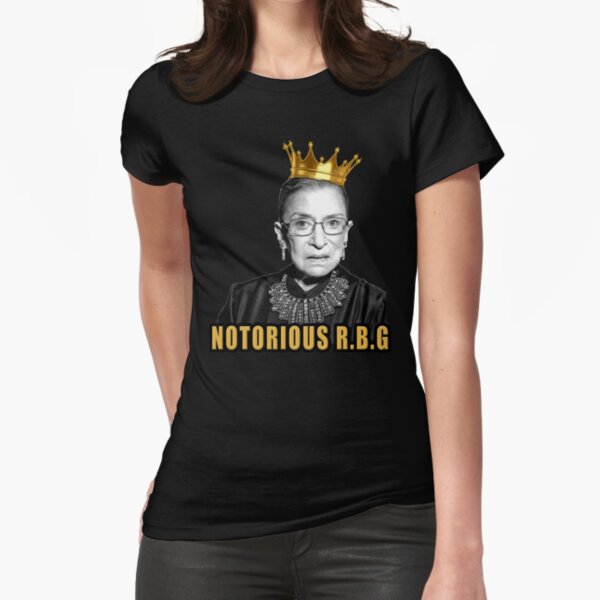 The Notorious Ruth Bader Ginsburg (RBG) Fitted T-Shirt