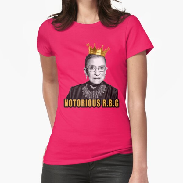 The Notorious Ruth Bader Ginsburg (RBG) Fitted T-Shirt