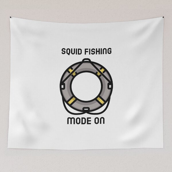 Item preview, Squid Fishing Mode On designed and sold by InfinityRealm.