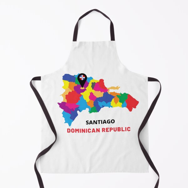 Item preview, Santiago de los Caballeros Map Dominican Republic designed and sold by Quisqueyanoshop.