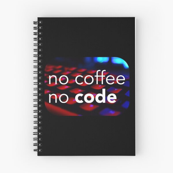 Item preview, No coffee no code. Coding meme designed and sold by Robloz.