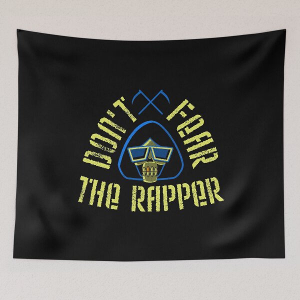 Item preview, Don't Fear The Rapper - Funny Grim Reaper Classic Rock Rap designed and sold by bonmotto.