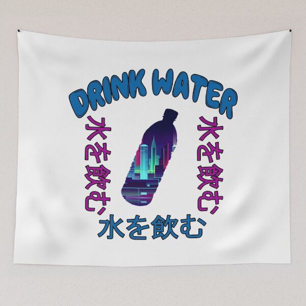 Item preview, Drink Water Vaporwave Aesthetic designed and sold by RareAesthetic.
