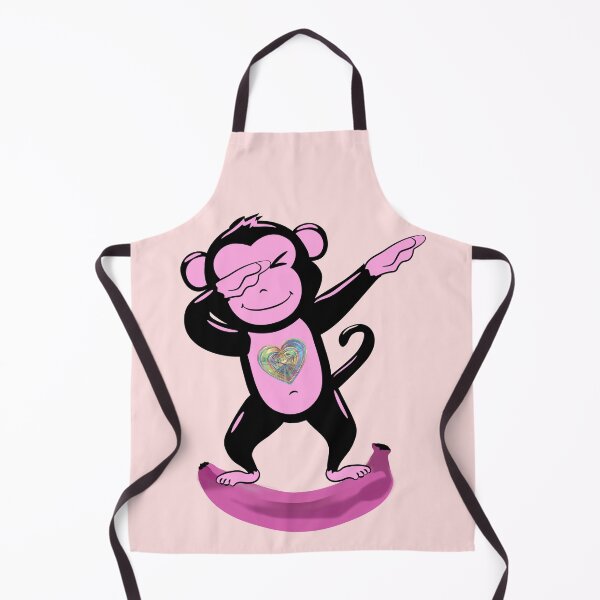 Item preview, Cute pink monkey dabbing designed and sold by Astralia.