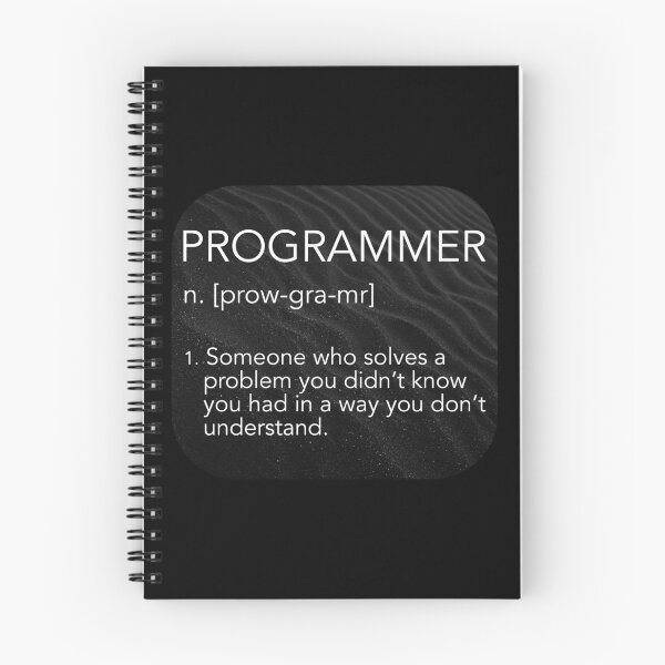 Item preview, Programmer, funny definition. Coding meme designed and sold by Robloz.