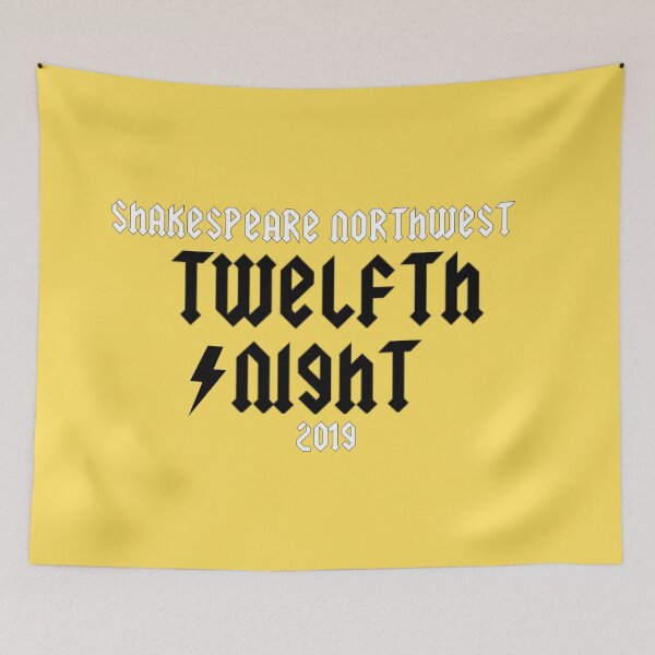 Item preview, 80's vibes Twelfth Night  designed and sold by Shakespeare Northwest.
