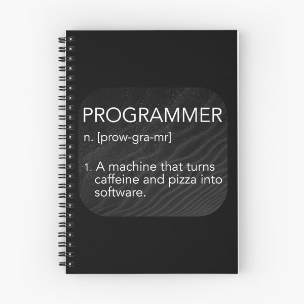 Item preview, Programmer, funny definition. Coding meme designed and sold by Robloz.