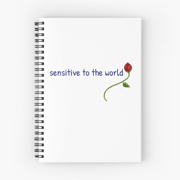 Item preview, Sensitive to the world in blue  designed and sold by Luccianos.
