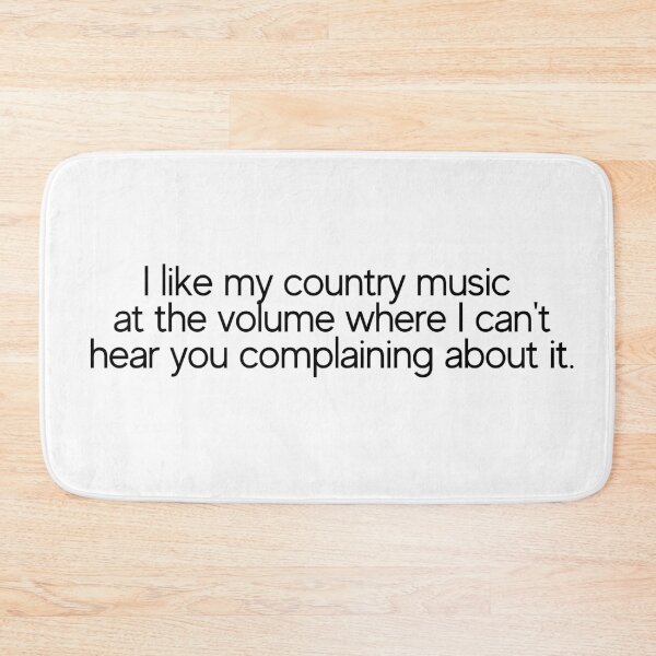 Item preview, Country Music Quote designed and sold by KarolinaPaz.