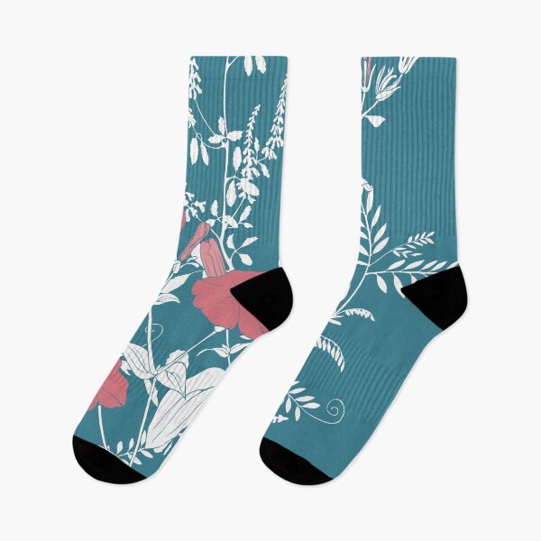 Item preview, Graphic drawing red Petunia flowers designed and sold by Olga Shashok.