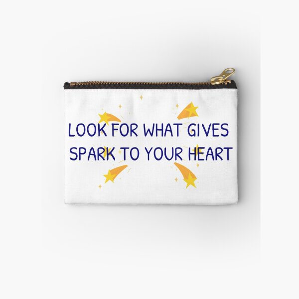 Item preview, Spark to your heart in blue text designed and sold by Luccianos.