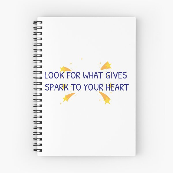 Item preview, Spark to your heart in blue text designed and sold by Luccianos.