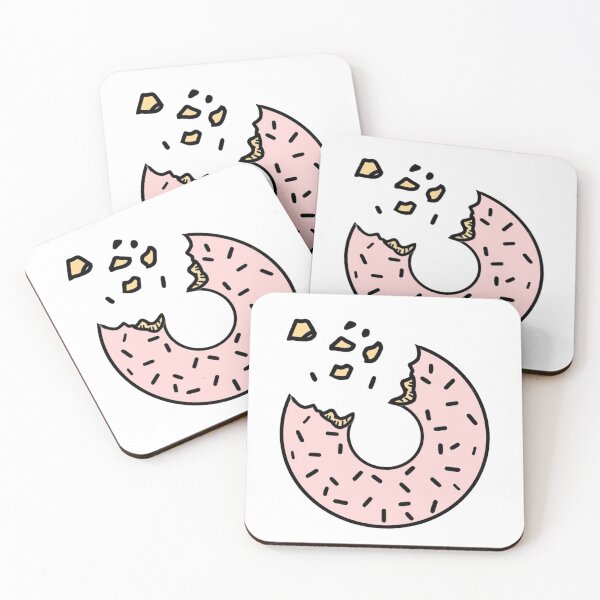 Item preview, Strawberry Donut Cartoon designed and sold by Moose-and-Bug.