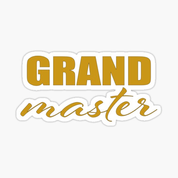 Grandmaster Gifts & Merchandise for Sale