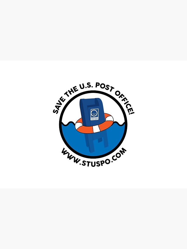 Save the US Post Office - STUSPO in Black by Sandman2k4