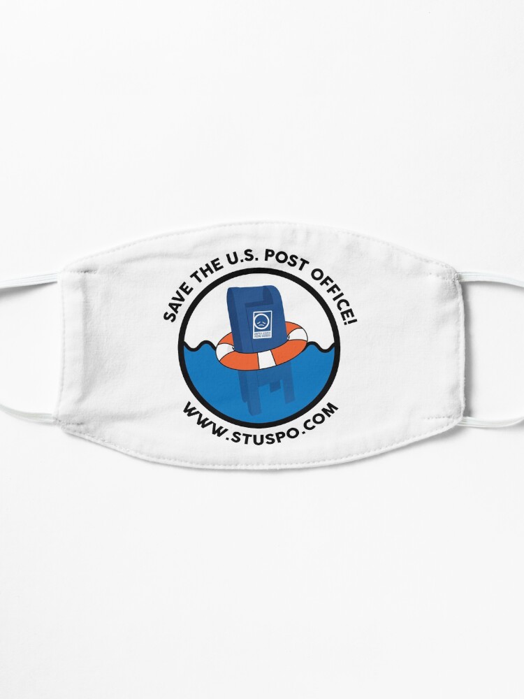 Alternate view of Save the US Post Office - STUSPO in Black Mask