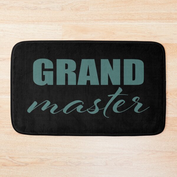 Item preview, Grand Master, Grandmaster, Reverend, Highest honor, Typography Design designed and sold by Bees-Honey-Gift.